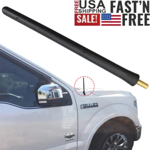 5.1" Short Black Antenna Mast Radio AM/FM For Ford F-150 F150 2009-2021 US - Picture 1 of 11