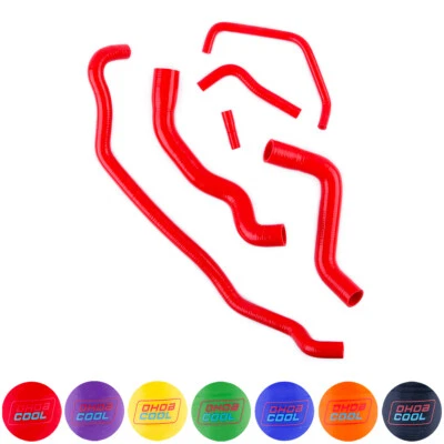For Abarth Punto Evo Alfa Romeo Mito QV 1.4L l4 Silicone Radiator Water Hose kit - Imagem 1 de 4