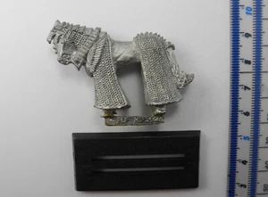 ELF GENERAL'S HORSE Metal Alta Madera Elfos Ejército Caballería Warhammer Años 80 B50 - Imagen 1 de 3