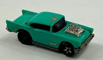 Chevy turquesa Mattel 1976 Hot Wheels 1957 - escala 1:64 - envío gratuito HW3 Foto 1 de 4