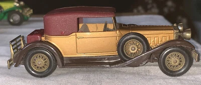 Matchbox Models of Yesteryear Y-15 1930 Packard Victoria. Gold/Brown. 1969. VGC. - Image 1 of 4