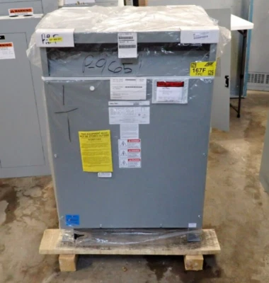 Nuevo transformador Federal Pacific T48LH2Y-75 75 kVA 3 fases 480-208Y/120V T108 Foto 1 de 3