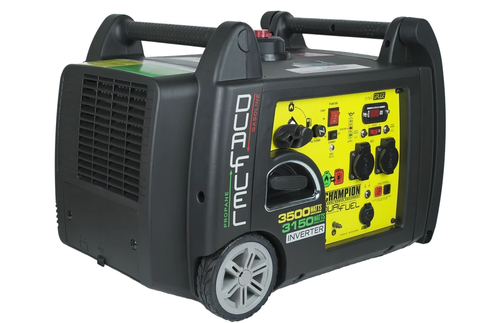 Champion 73001i-DF-EU 3500W 3150W 230V Gas Stromerzeuger mit E-Start