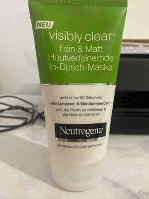 Neutrogena Visibly Clear Pore and Shine In-Shower mask 150ml - Image 1 of 2