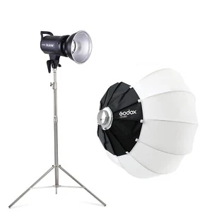 Godox SL60W LED Lampe Leuchte Videolicht mit Fernbedienung +CS-85D Softbox+Stand - Bild 1 von 7