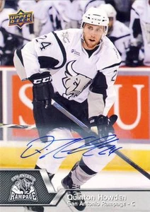 2014-15 Upper Deck AHL QUINTON HOWDEN Autograph Auto #118 Rampage Panthers - Picture 1 of 1