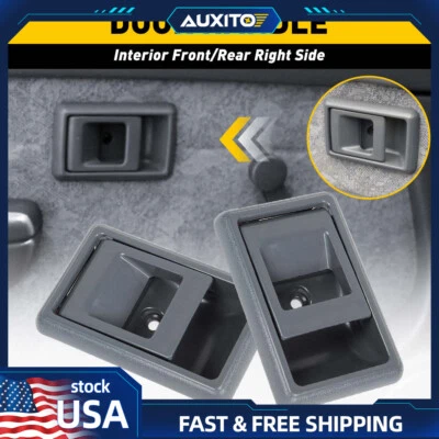 Manijas interiores de puerta de conductor de pasajero laterales Toyota para camioneta 4Runner 1989-1995 Foto 1 de 4