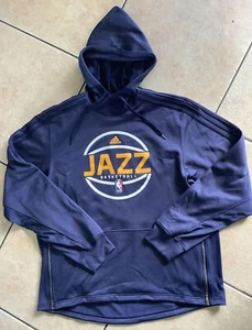 NBA 2016-2017 ~UTAH JAZZ~ Player Team Issued Hoodie Sweat Shirt adidas 2XL +0 - Picture 1 of 8