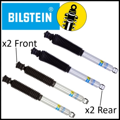 Juego de amortiguadores delanteros y traseros Bilstein B8 5100 para Ram 2500 2019-2025 4x4 con elevación de 2" Foto 1 de 4