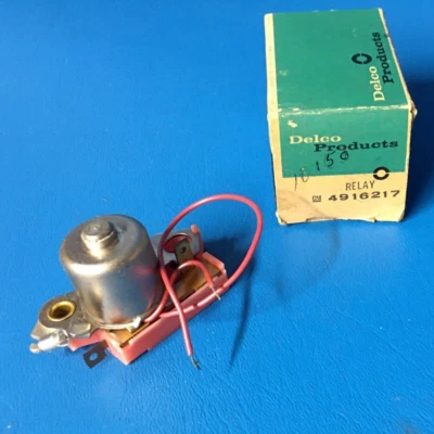 NOS GM Delco 1965-1967 Chevrolet Chevelle SS 2-Speed Wiper Motor Relay 4916217 - Image 1 of 4