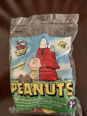 Woodstock Peanuts Bird Plush Toy Wendy's Kids Meal Premium Snoopy Best Friend 5" - Image 1 of 2