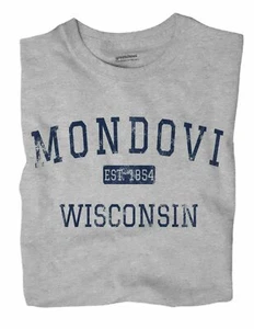 Mondovi Wisconsin WI T-Shirt EST - Picture 1 of 6