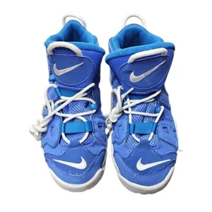 Nike Air More Uptempo Zapatos de Baloncesto Azul Blanco Tenis Juveniles 6Y/7.5 Para Mujer - Imagen 1 de 11