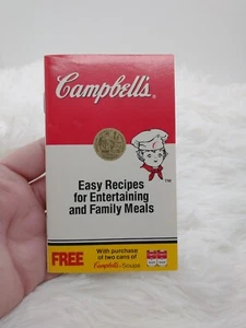Vintage 1988 Campbell's Soup Easy Recipes for Entertaining and Family Meals Book - Picture 1 of 4