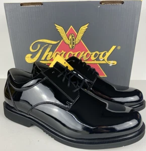 Thorogood Oxford Uniform Classics Dress Shoes Mens Size 11 M Black 831-6031 - Picture 1 of 11