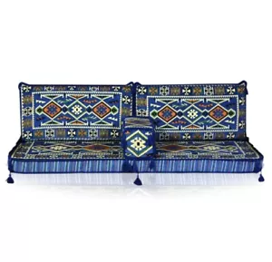 Cojín sofá esquina oriental salón sofá almohadas árabe turco otomano - Imagen 1 de 8