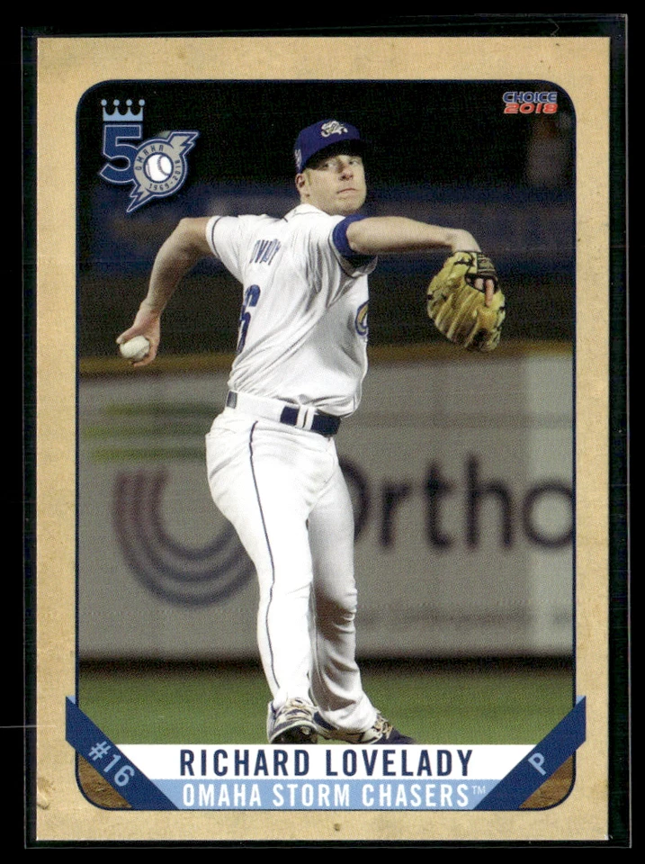 Richard Lovelady 2018 Omaha Storm Chasers Team Set - Image 1 of 2