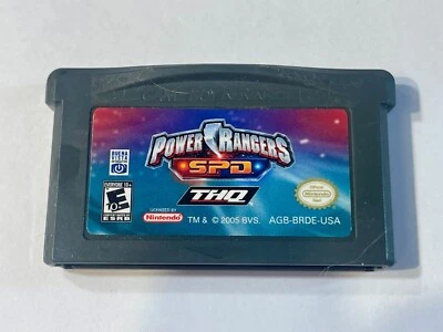 Power Rangers SPD (2005) Nintendo Game Boy Advance GBA Tested & Working! - Image 1 of 4