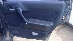 1991 Galant Vr-4 Passenger Right Rear Inside Door Trim Panel Only Oem Back Black - Picture 1 of 10