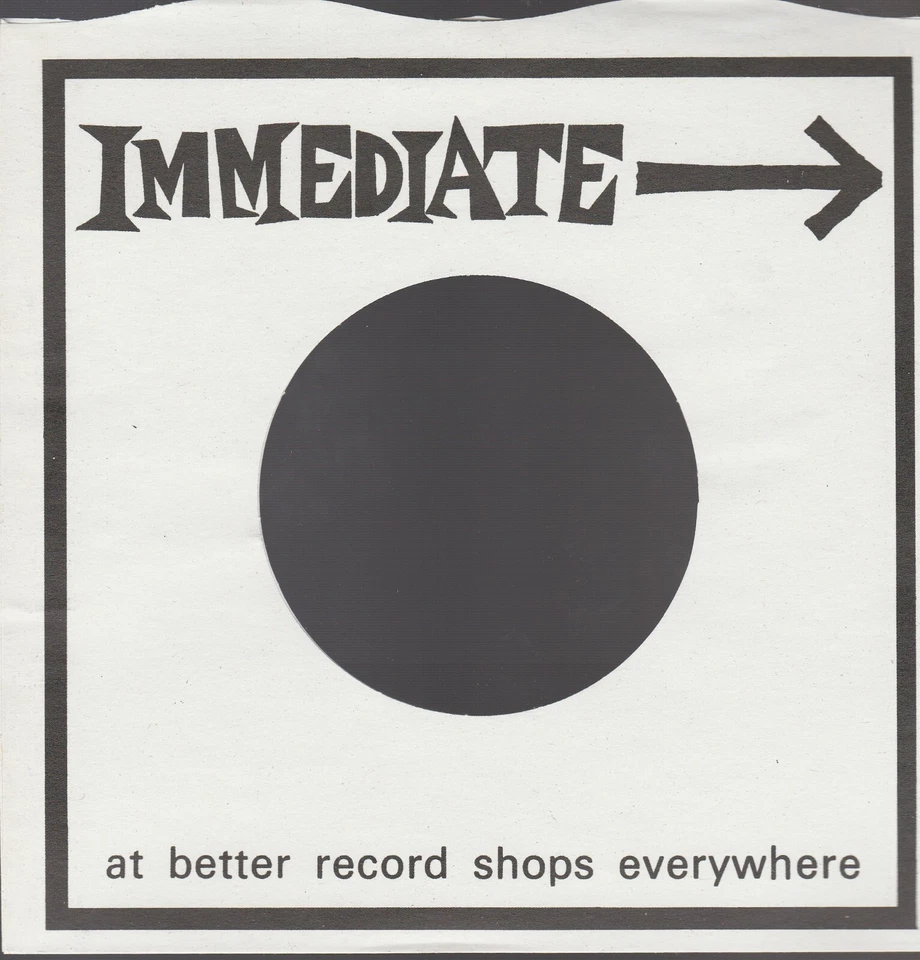 IMMEDIATE RECORDS 1960'S UK REPRO SLEEVE ~ SMALL FACES - Image 1 of 1