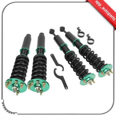 Full Coilovers Kit Coil Springs Suspension Struts For Honda Accord 2003-2007 Foto 1 de 4