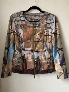 schicke, bunte Damen -Jacke -Blazer von Missy- Gr.M-Strass-Gebraucht - Bild 1 von 8