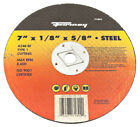 Forney 71892 Cut-Off Wheel for Circular Saws, Type 1, 7 x 1/8 x 5/8, A24R-BF