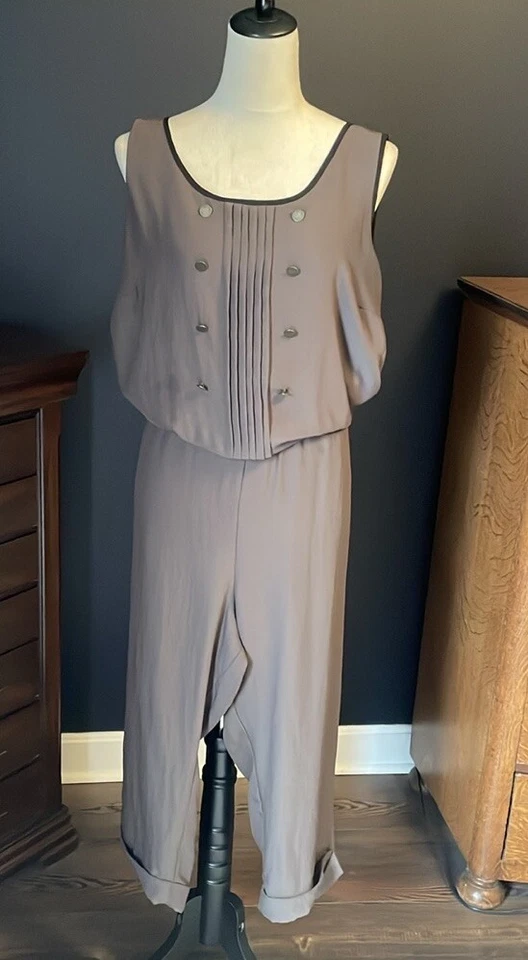 Apostrophe Romp Around Long Sleeveless Romper XL - Изображение 1 из 4