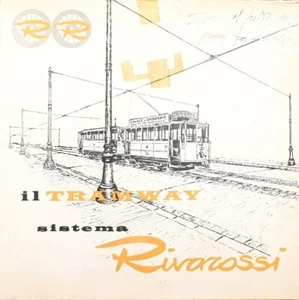 RIVAROSSI SISTEMA TRAMWAY 6431 - SEZIONE STRADALE CURVA IN CONFEZIONE DI 4 PEZZI - Foto 1 di 5