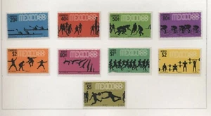 Mexique 1967 -olympique Série CPL Et 4 Bf Integra MNH T1477 - Picture 1 of 3