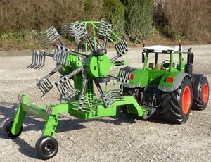 RC Traktor FENDT 1050 mit SCHWADER-ANHÄNGER in 1:16 "2,4 GHz TOP QUALITÄT" 412-1 - Bild 1 von 12