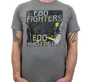 FOO FIGHTERS (Boxed Guitar) Men's T-Shirt - Picture 1 of 2