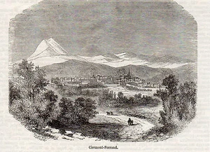 63 CLERMONT FERRAND GRAVURE 1855 - Picture 1 of 1