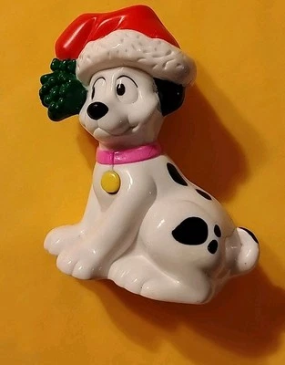 Disney McDonald’s 101 Dálmatas Navidad Coleccionable Sombrero - Vintage Vacaciones  Foto 1 de 4