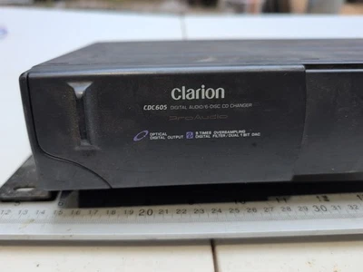 CLARION ProAudio 6 DISC CD CHANGER ONLY W/ DIGITAL OUTPUT - NOT Tested AS-IS - Image 1 of 4