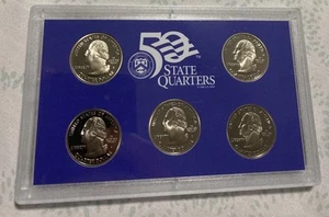 2006 Quarters States Clad Proof Set Of 5 - Picture 1 of 2
