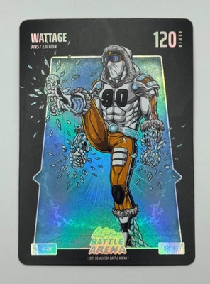 2026 Bo Jackson Battle Arena Wattage TJ Watt BF-201 Battle Foil Ice - Image 1 of 2