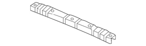 Genuine Honda Beam Rear Bumper (Upper) 66118-S82-A00ZZ QTY 1 - Picture 1 of 2