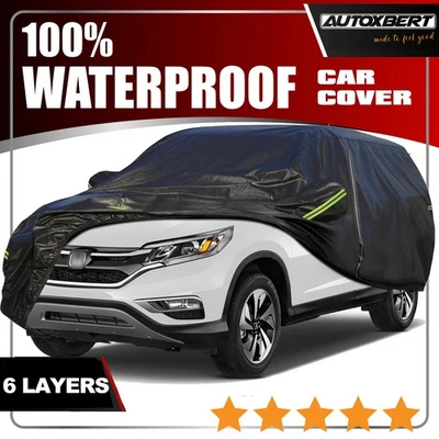 PEVA Custom Fit Full Outdoor Car Cover For HONDA CR-V CRV Waterproof All Weather Foto 1 de 4