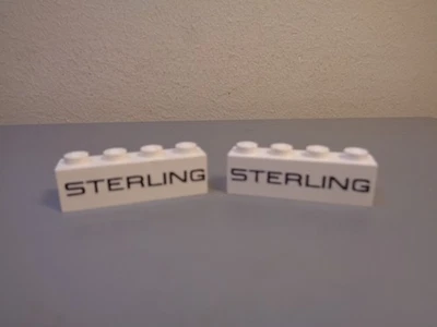 LEGO SYSTEM DINAMARCA VINTAGE PROMOCIÓN ESTERLINA COLECCIÓN DE VIGAS MUY RARO COMO NUEVO Foto 1 de 4