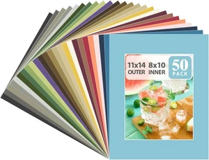 Golden State Art, Confezione da 50, 11x14 50 Tappetini Colori Misti, Multi - Foto 1 di 7