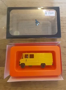 Prezzi 38007 Mercedes Benz L 508 D posta federale furgone 1:87 IMBALLO ORIGINALE arancione - Foto 1 di 4