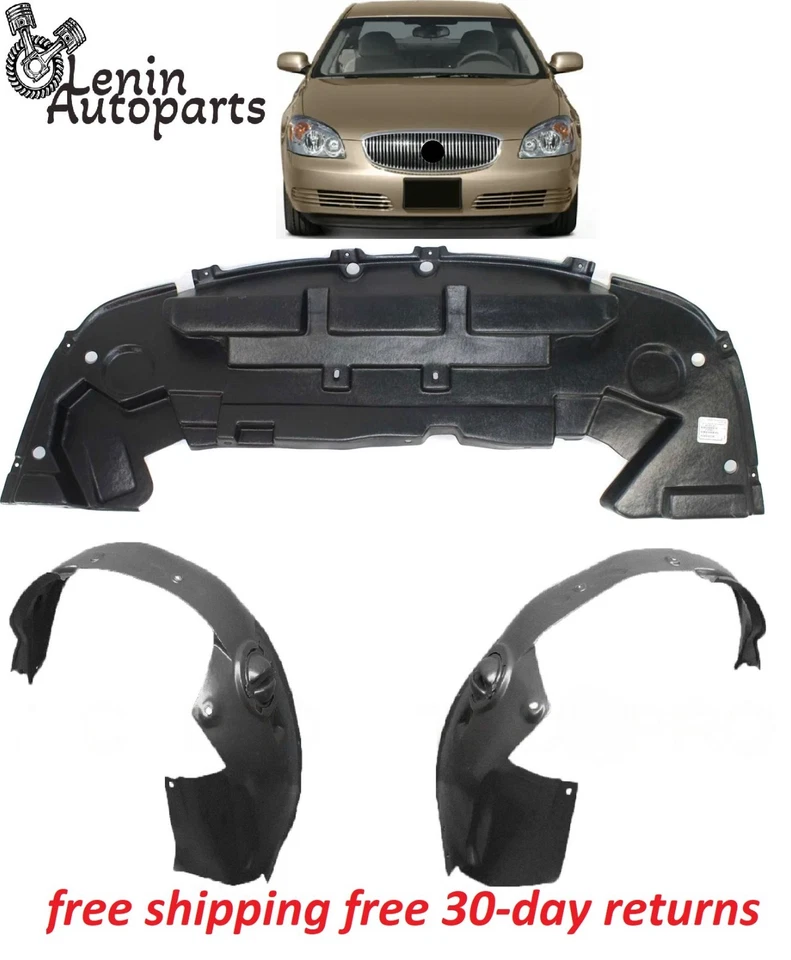 Engine Splash Shield Inner Fender For Buick Lucerne 2006-2011 Air Deflector Assy — 第 1/4 张图片