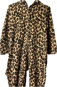 PJ Couture ~ Women’s ~ Pajamas ~ Large ~ One Piece ~ Leopard Print ~ Jumpsuit - Picture 1 of 24