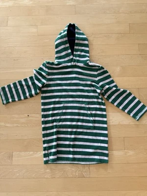 Mini Boden Striped Hooded Towel Size 8/9 - Image 1 of 4