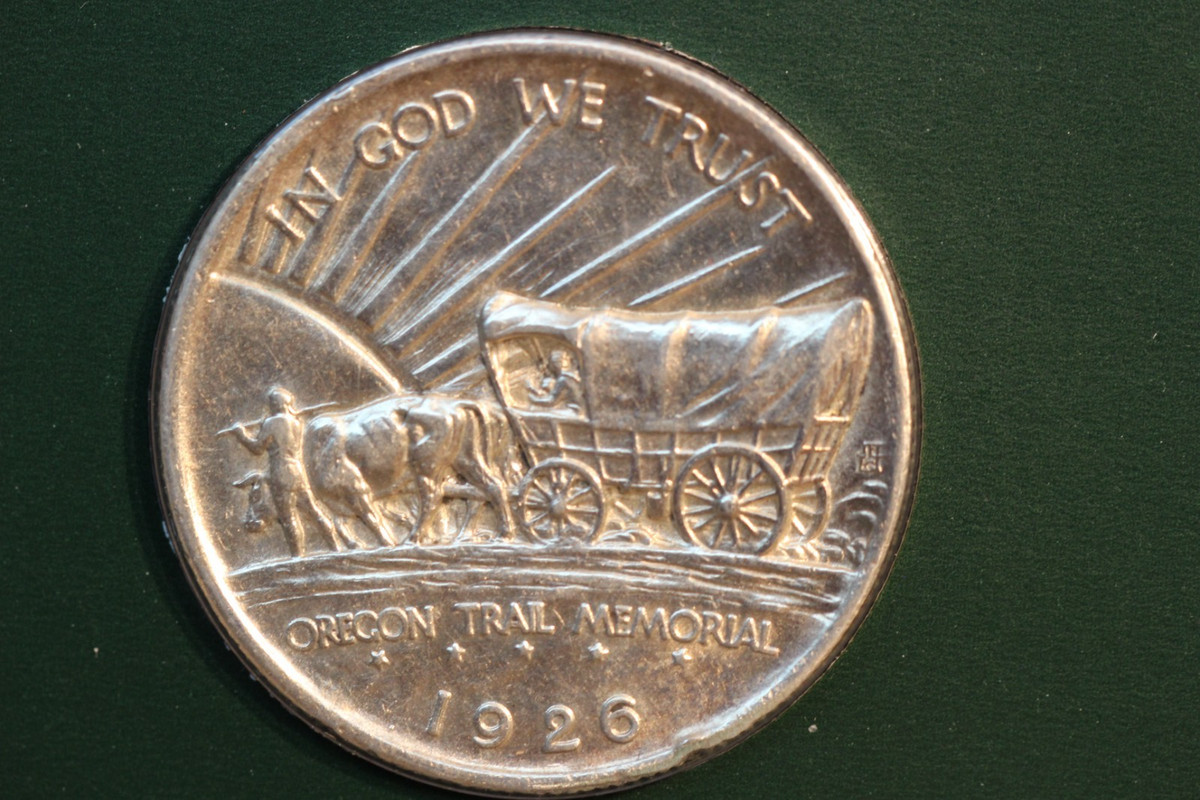 希少！オレゴン・トレイル記念コイン 1933 D OREGON TRAIL 50C MS | Coin Explorer | NGC