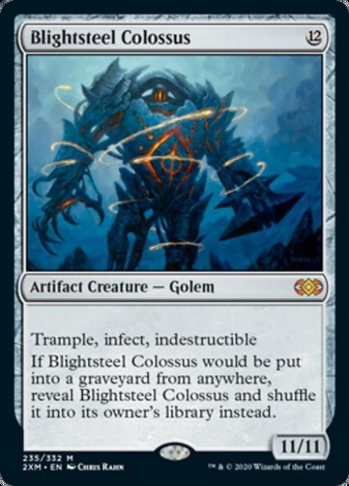 MTG English Blightsteel Colossus NM Normal Double Masters - Image 1 of 1