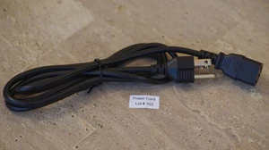 Power Cable 10A 250V Prong 6 ft High Quality Insulated Copper Lot#103 NEW! - Picture 1 of 3