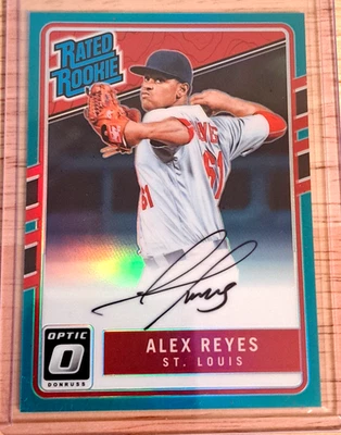 Alex Reyes /125 (AUTO, RC) 💥- 2017 Donruss Optic - St. Louis Cardinals - Image 1 of 2