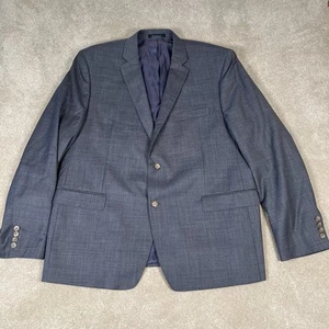 Lauren Ralph Lauren Gray 2 Button 100% Wool Blazer men's 48R - Picture 1 of 18